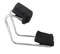 Mimdixy Attrezzo da giardinaggio per sedile per ginocchio, sgabello di supporto in acciaio inossidabile Supporto ergonomico per caviglia Sedile per inginocchiatore multifunzionale Tutore