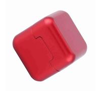 Mimdixy Porta gessetto per Stecche da Biliardo, Custodia Portatile in Alluminio per Porta gessetti per Stecche da Biliardo, Mini Custodia Magnetica per gessetti da Biliardo per Gli Amanti (Rossa)