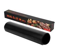 Mimdixy Set di tappetini per griglia da 5 Pezzi, Tappetino per Barbecue Antiaderente Riutilizzabile per Barbecue, Accessorio per la Cottura per la cucino Domestica, Uso Barbecue