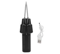 Mimdixy Spiumatrice elettrica per pollame, Efficace rimozione Rapida dei Spiumapollo Elettrico Portatile Ricarica USB Spillatrice in Acciaio Inossidabile per Oca Anatra Pollo (Black)