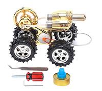 Mimeitopa, per il modello di motori per auto Stirling, potenza di combustione esterna in miniatura, kit di scienze di fisica, di giocattolo sperimentale educativo, per bambini e