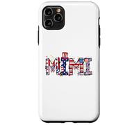 Mimi 4 luglio bandiera americana nonna orgoglio fuochi d'artificio USA Custodia per iPhone 11 Pro Max