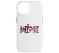 Mimi 4 luglio bandiera americana nonna orgoglio fuochi d'artificio USA Custodia per iPhone 14