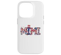 Mimi 4 luglio bandiera americana nonna orgoglio fuochi d'artificio USA Custodia per iPhone 14 Pro