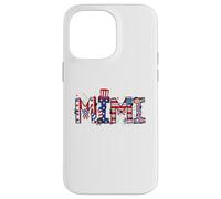 Mimi 4 luglio bandiera americana nonna orgoglio fuochi d'artificio USA Custodia per iPhone 14 Pro Max