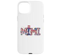 Mimi 4 luglio bandiera americana nonna orgoglio fuochi d'artificio USA Custodia per iPhone 15 Plus