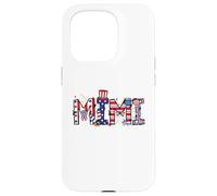 Mimi 4 luglio bandiera americana nonna orgoglio fuochi d'artificio USA Custodia per iPhone 15 Pro