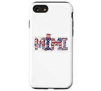 Mimi 4 luglio bandiera americana nonna orgoglio fuochi d'artificio USA Custodia per iPhone SE (2020) / 7 / 8