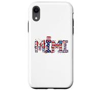 Mimi 4 luglio bandiera americana nonna orgoglio fuochi d'artificio USA Custodia per iPhone XR