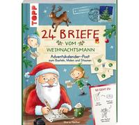 Mimi Hecher 24 Briefe vom Weihnachtsmann. Adventskalender-Pos (Copertina rigida)