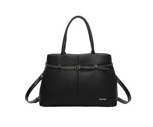 Mimi Mua BORSA SHOPPING CON CINTURINO NERA