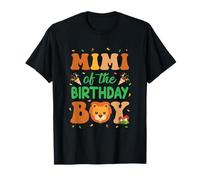Mimi Of The Birthday Boy Lion Family Party Decorazioni Maglietta