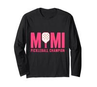 Mimi Pickleball Champion Paddle Player Grafica Maglia a Manica