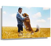 MIMIBC Poster da parete su tela 60 * 90cm Senza Cornice Un film di scopo per cani Poster decorativi del soggiorno