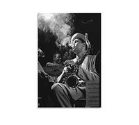 MIMIBC Quadro Su Tela 60 * 90cm Senza Cornice Dexter Gordon Poster Soggiorno Camera da letto Pittura Opera d'arte