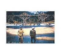 MIMIBC Stampe Quadri 50 * 70cm Senza Cornice Film Il ponte sul fiume Kwai Tela decorativa classica Arte da parete Soggiorno Poster Camera da letto