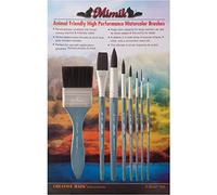 Mimik Synthetic Watercolour Brushes Value Set of 8