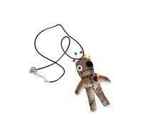 MIMIKRY Collana Voodoo bambola Halloween accessorio costume vendetta rituale magia voodoopriester