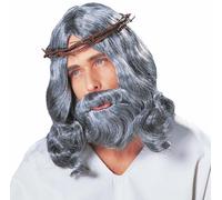 MIMIKRY Corona di Gesù Cristo con spine in plastica flessibile per costume