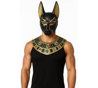 MIMIKRY Egiziano dio dei morti Anubis maschera re egiziano dio morto mitologia cane sciacallo divinità Halloween