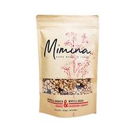 Mimina Granola Bio Arancia e Mirtilli Rossi, Senza Lattosio, Senza Zucchero, Ricca di Fibre, Ideale per Colazione, Confezione da 240gr