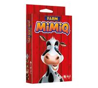 mimiq Farm Party Card Game for Adults and Children, 2-6 Players