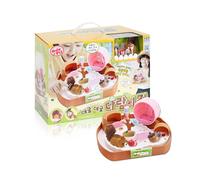 MimiWorld Baby Pet Toy Rolling Acorn In The Squirrel's House Set