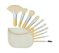 MIMO Bamboo White Set di pennelli 10 pezzi