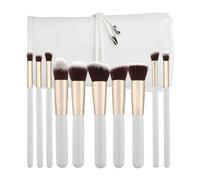 MIMO Kabuki White Set di pennelli 10 pezzi