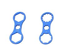 Mimoke 2 Pezzi per la Riparazione della Forcella Anteriore della Bicicletta per XCR/XCM/XCT/RST MTB con Tappo per forcelle Anteriore per Rimuovere e installare Una Chiave Inglese