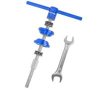 Mimoke Attrezzo Pressione per Bicicletta Serie sterzo, Attrezzi l'installazione per Movimento Centrale per BB73 BB86 BB30 BB91 BB92 PF30 (Blu)