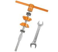Mimoke Attrezzo Pressione per Bicicletta Serie sterzo, Attrezzi l'installazione per Movimento Centrale per BB73 BB86 BB30 BB91 BB92 PF30 (Arancia)