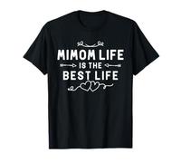 Mimom Life Is The Best Life For Grandma Mom Mothers Day Maglietta