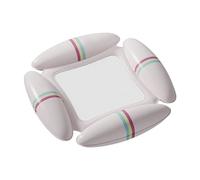 Mimoqk Aqua Lounge Raft, PVC Inflatable Seat, Neck Support Float, Sunbathing Water Bed, Equipment for Resort River Pool Travel Relaxation Drift Chill Rest Seasonal Recreation Use