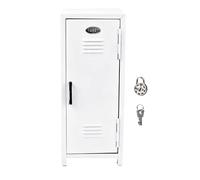 Mimoqk Armadietto portaoggetti, piccolo contenitore resistente ai graffi, per la sicurezza di piccoli soldi, per scuola, casa, ufficio, scrivania, camera dei bambini, camera da letto, stanza dei