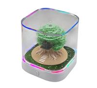 Mimoqk Calendario 3D 2026, motivo: albero della fortuna, calendario per scrivania 2026, planner decorativo per studio, ufficio, ingresso, scaffale, armadio, tavolo, camera da letto, soggiorno