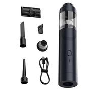 Mimoqk Car Vacuum, Cordless Cleaner, Portable Handheld Suction with Fast Cleaning Power, Auto Air Duster for Truck Carpet Rv Home Camping Furniture Seat Pet Hair Keyboard, 10.63x2.17 Inches