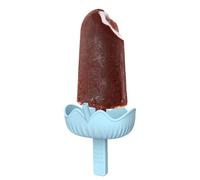 Mimoqk Cone Holder, Ice Cream Cone, Silicone Stand Holder, No Drip Sleeve, Stable Non Slip Design, Freeze Pop Sleeves for Children Boys Hot Day Desserts Yogurt Travel Homemade Treats