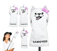 Mimoqk Copertura del club da golf, coprisedi del golf club per legno - Coperture per guidatore di design 4x per cani per uomini da | Iesti protettivi foderati in pile impermeabile per