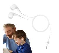 Mimoqk Cuffie cablate, cuffie per bambini, 3,5 mm, comode e comode, design in-Ear, ideali per scuola, bambini, donne, laptops, lightweight and sound, vestibilità regolabile, facile da usare