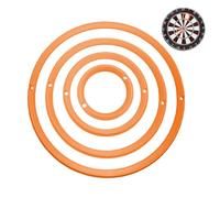 Mimoqk Dart O Rings, Dart Training Rings, Game Practice Set, 4 pezzi, 11 cm, 8,5 cm, 6 cm, 4 cm, 4 cm, Target Throw Game for Kids Boys Girls Backyard Outdoors Indoor