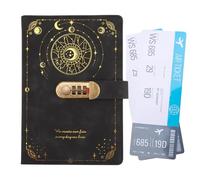 Mimoqk Diary with Lock, A5 Goal Notebook, Writing Journal Use with Key, Privacy Book for Notes, Stationery Gift, Lockable Planner for Kids Adults Teenagers Students Travel Birthday Home
