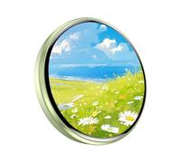 Mimoqk Digital Badge Pin, Touch Screen Display, Smart Photo Badge with LCD, Photo Display Decor, for Workplace Events, Wearable Tech Accessories, Electronic Name Badges, for Nurse Business