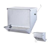 Mimoqk Distributore Di Cibo Per Conigli | Di Alimentazione Con Coperchio Automatico,Mangiatoia Per Conigli Da Gabbia,Per Piccoli Animali Interno Esterno Furetto Criceto Addestramento In