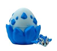 Mimoqk Dragon Egg Toy Articolated Fidget Gadget, Cute Design with Hidden Surprise, Sturdy Build with, Gift Supply, Fun Collectible for Kids Teens Car Desktop Shelves Home Play Use