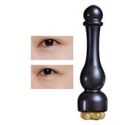 Mimoqk Face Massager, Wooden Portable Massager, Faces Roller with Smooth, Face Massage Roller with Ergonomic Design, Beauty Tools, Neck Body Massagers for Spa Use More