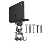 Mimoqk Gancio per sacco da boxe, montaggio a soffitto pesante, con catena in acciaio inossidabile, supporto resistente per palestra, installazione a parete, boxe a casa, 13 x 10 x 4 cm