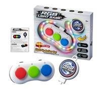 Mimoqk Giocatore ritmico con luce RGB, rapido Push Challenge Fidget | Gioco a pressione rapida per ragazze, adolescenti, genitori, famiglie, viaggi, riunioni, feste, viaggi in auto, compleanni