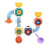 Mimoqk Giocattoli a Parete per Vasca | Giocattoli Doccia per Tubi d'acqua | per 3 Anni e Più Piscina Presepe Nursery Bagno Genitori Nuovi Esterni