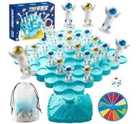 Mimoqk Gioco di Equilibrio, Puzzle educativo da tavolo impilabile, pratico per la ornitura funzionale per la scuola materna, Accessorio portatile per la scuola materna, per la routine q